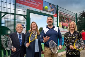 Romilly Tennis Courts Upgrade